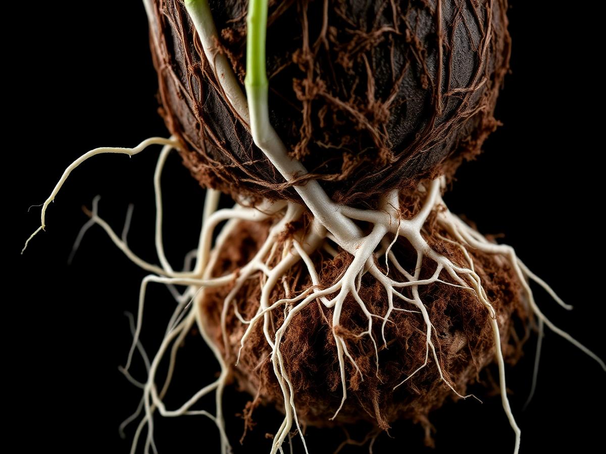 Horticulture using cocopeat growing media